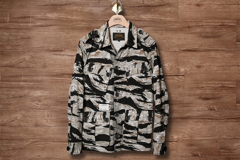 Nudebones 2013 春夏 Harringcon Twilled Tiger Camoflage 系列夾克