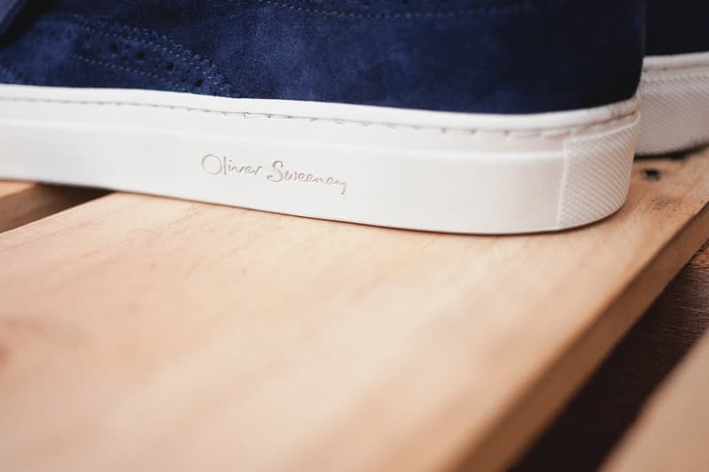 Oliver Sweeney 2013 春夏 The Kiltie Trainer Preci Navy 鞋款