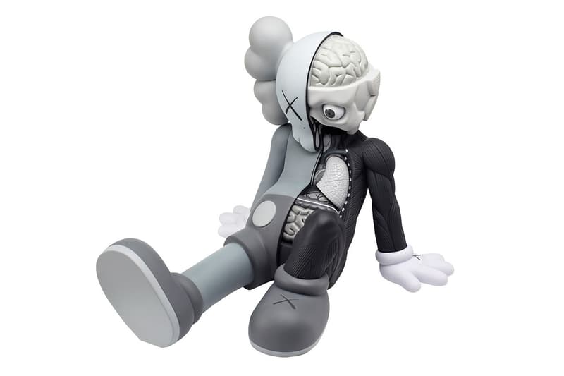 OriginalFake KAWS Companion “Resting Place” Grey 公仔玩偶