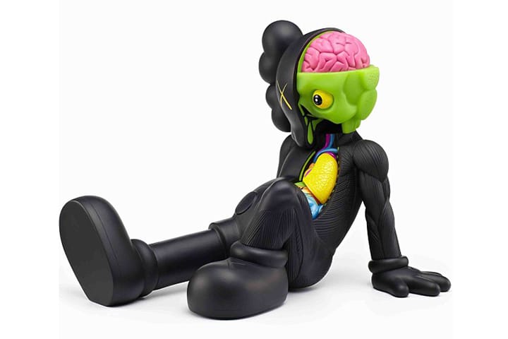 OriginalFake KAWS Companion “Resting Place”Black & Grey 全新配色設計藝術公仔玩偶預覽