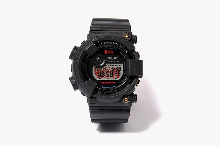 Stussy x A Bathing Ape x Casio G-Shock Frogman 別注聯乘系列