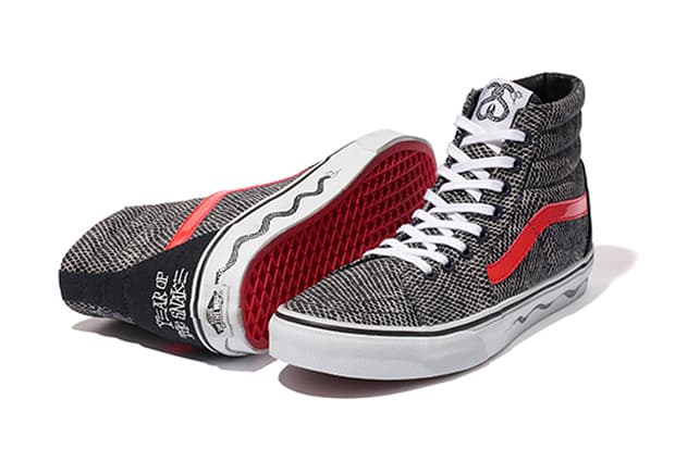 Stussy Japan x Vans 2013 年 Sk8-Hi  “Year of the Snake” 蛇年別注鞋款