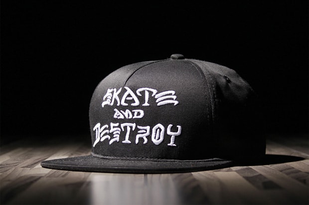 Thrasher “SKATE AND DESTROY” 帽款