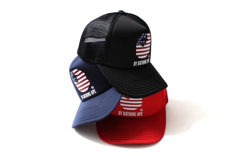 A Bathing Ape 2013 春夏 APE HEAD MESH CAP 帽款