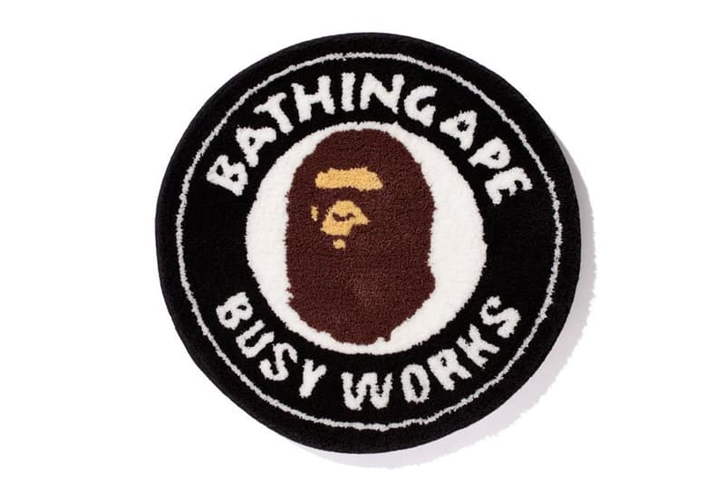 A Bathing Ape 2013 春夏 BUSY WORKS RUG 圓形地毯