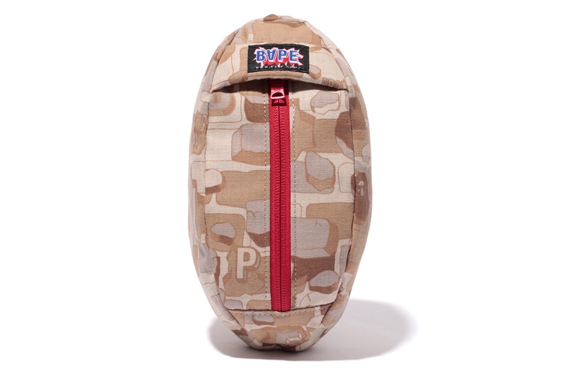 A Bathing Ape 2013 春夏 Explosive Camo Football Pouch 收納球袋