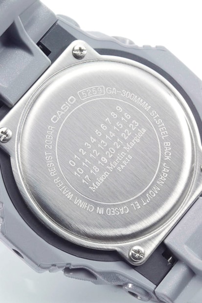 G-SHOCK by Maison Martin Margiela 聯名別注錶款