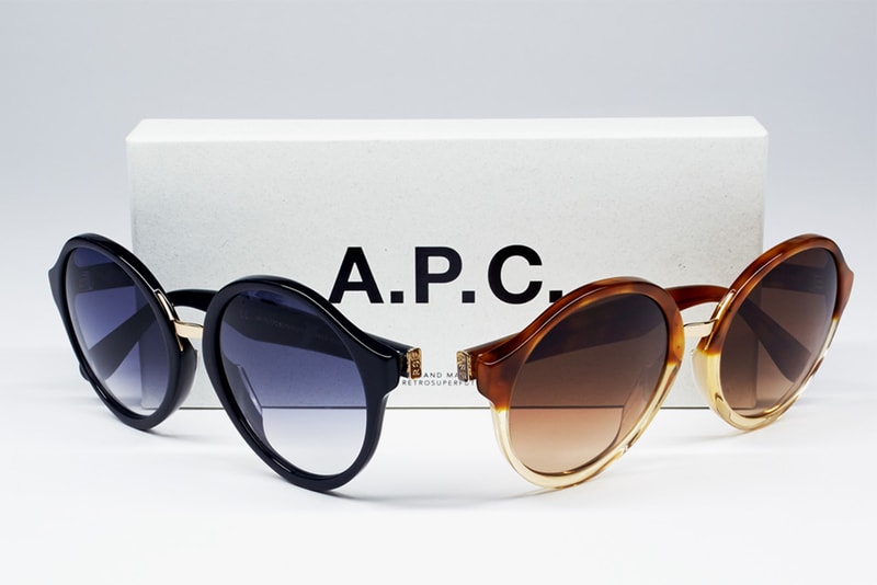A.P.C. x SUPER 2013 春夏聯名太陽眼鏡系列