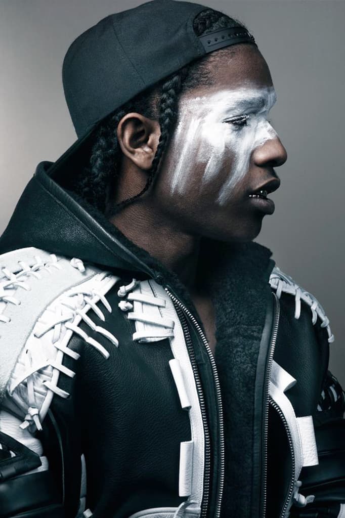 Alexander Wang 為四月號 Interview Magazine 訪談 A$AP Rocky 