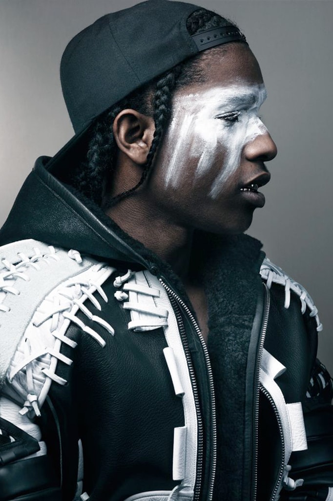 Alexander Wang 為四月號 Interview Magazine 訪談 A$AP Rocky 