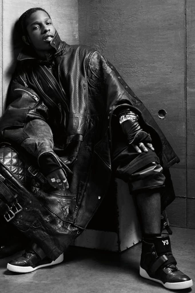 Alexander Wang 為四月號 Interview Magazine 訪談 A$AP Rocky 