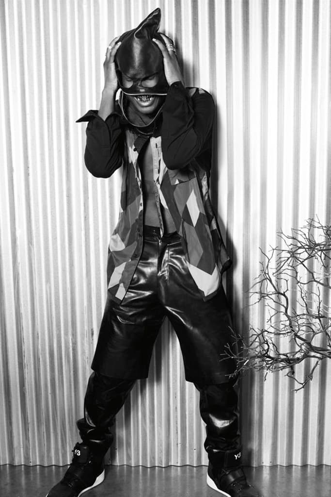 Alexander Wang 為四月號 Interview Magazine 訪談 A$AP Rocky 
