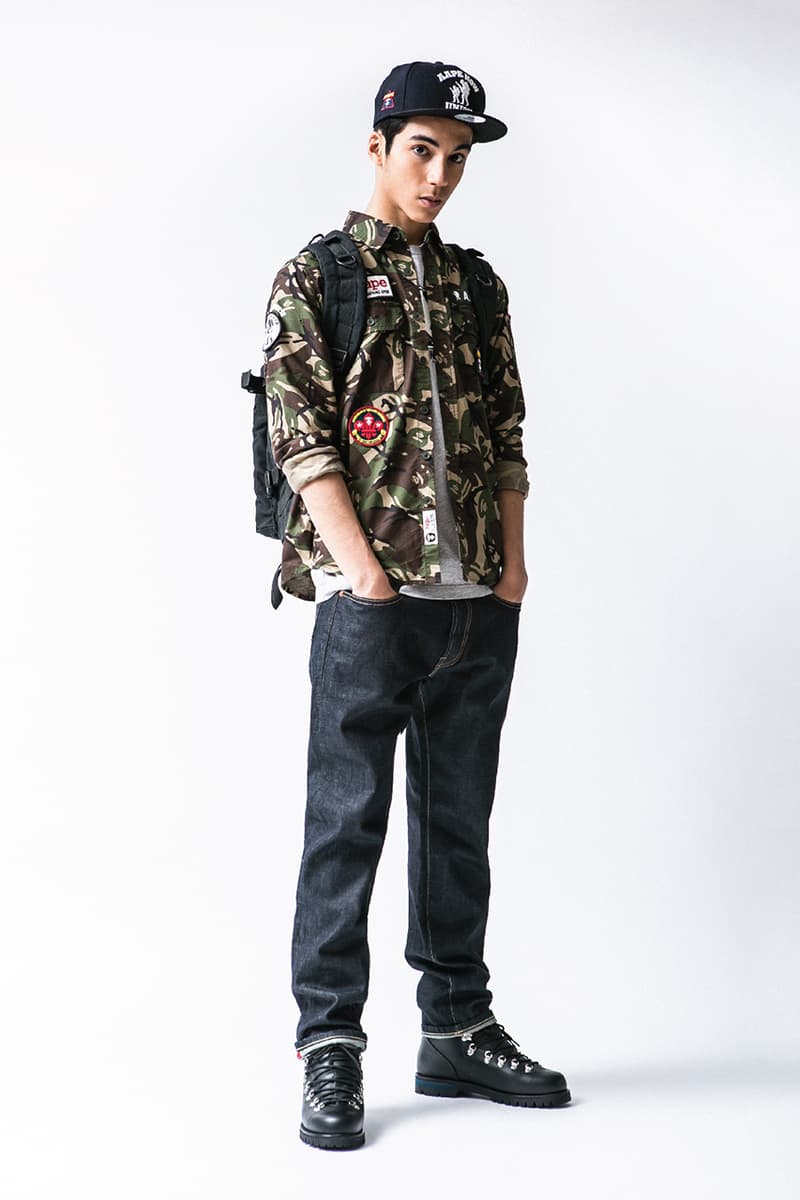 AAPE by A Bathing Ape 2013 春夏系列造型搭配 Lookbook 