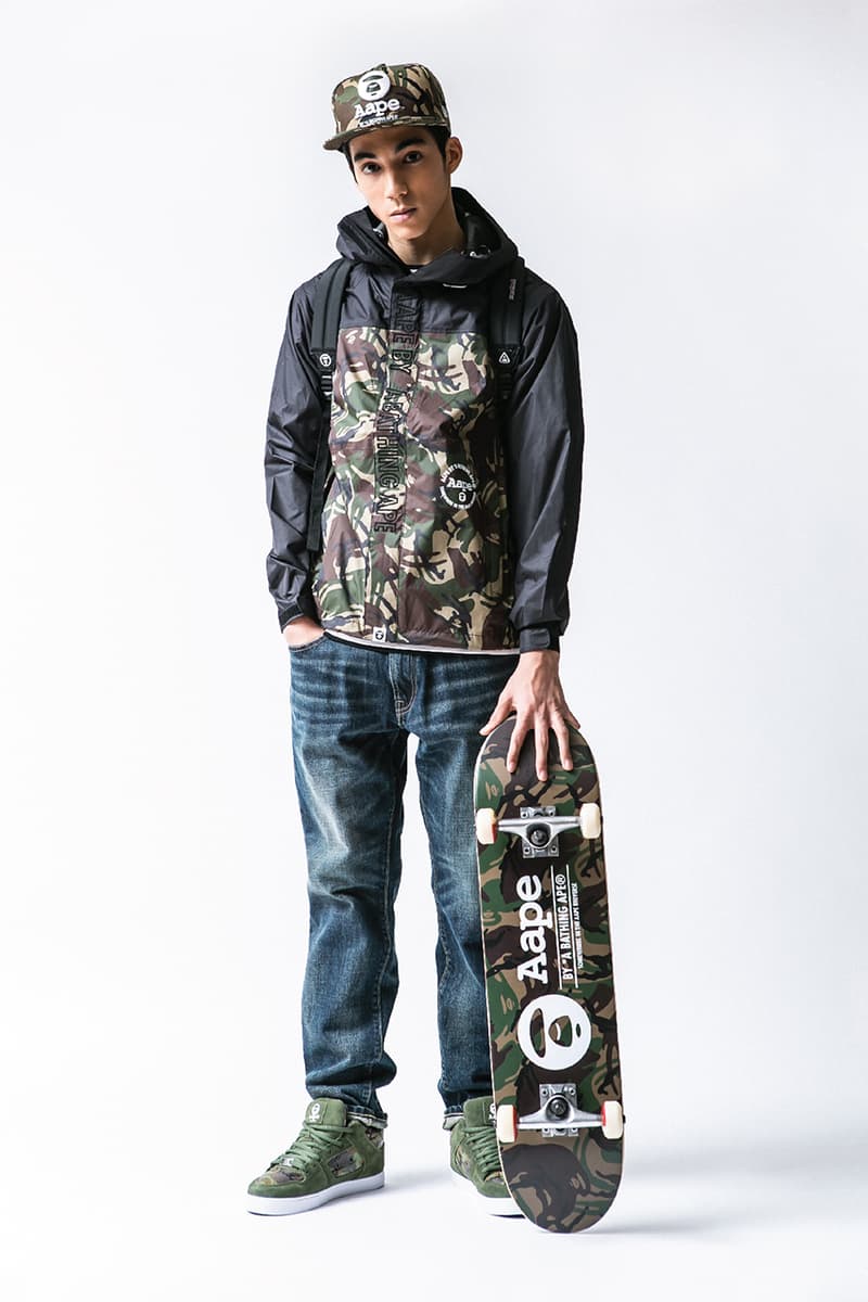 AAPE by A Bathing Ape 2013 春夏系列造型搭配 Lookbook 