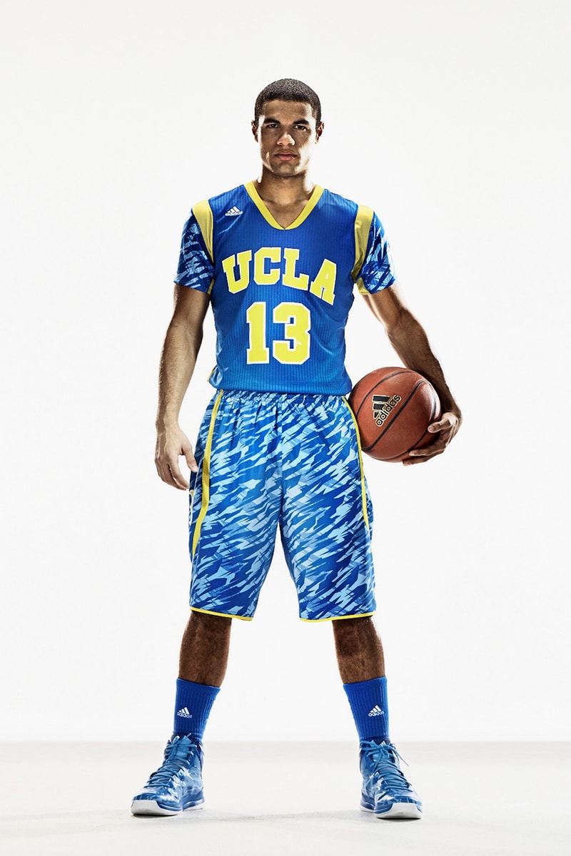 adidas 為 NCAA 打造全新短袖球衣