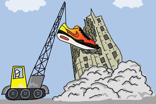 英國插畫師 Josh Parkin 與 The Chimp Store 打造 Nike 2013 春夏季鞋款造型概念插畫