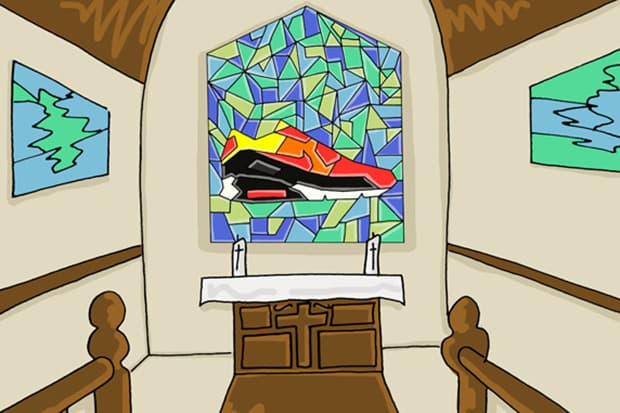 英國插畫師 Josh Parkin 與 The Chimp Store 打造 Nike 2013 春夏季鞋款造型概念插畫