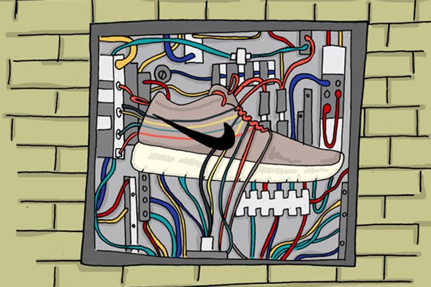 英國插畫師 Josh Parkin 與 The Chimp Store 打造 Nike 2013 春夏季鞋款造型概念插畫