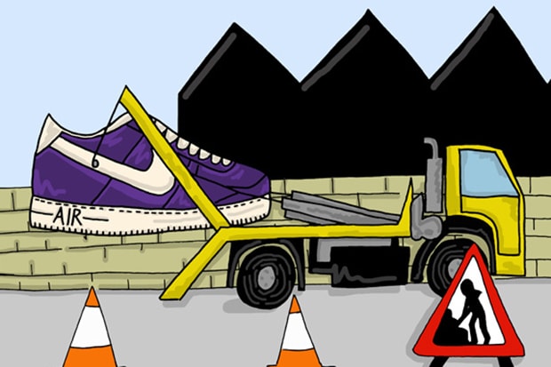 英國插畫師 Josh Parkin 與 The Chimp Store 打造 Nike 2013 春夏季鞋款造型概念插畫