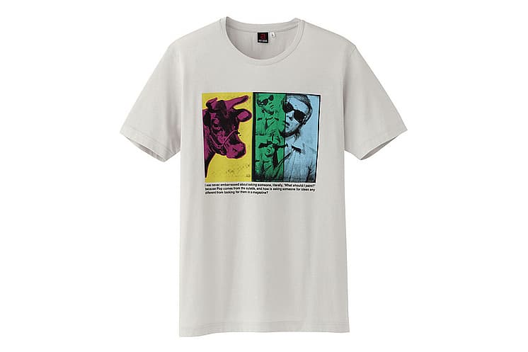 Andy Warhol x Uniqlo 2013 春夏 “UT” T-Shirt 系列