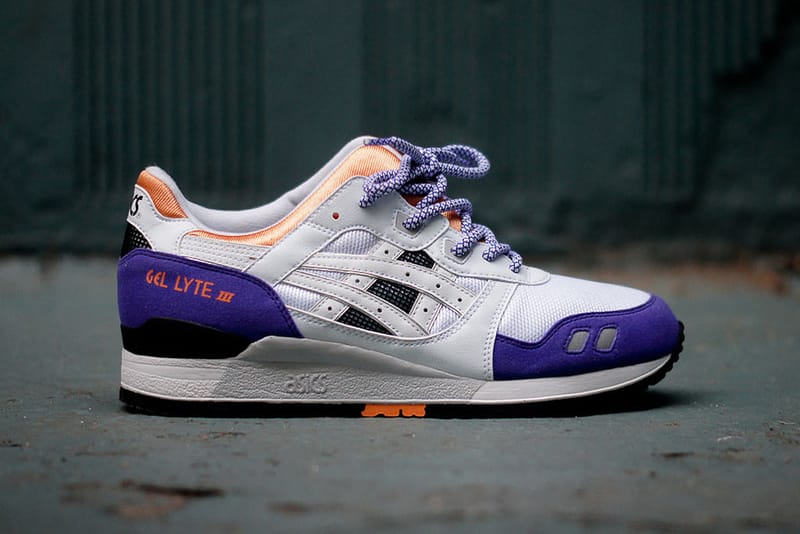 ASICS 2013 春夏 Gel Lyte III White/Purple 鞋款