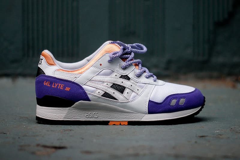 ASICS 2013 春夏 Gel Lyte III White/Purple 鞋款