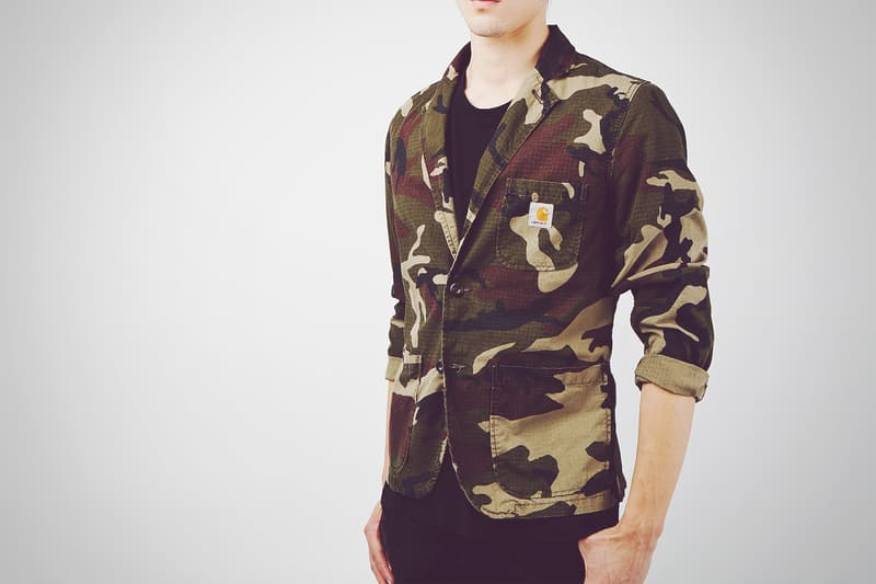 Carhartt WIP 2013 春季 Camo Morass Cane Blazer 西裝外套