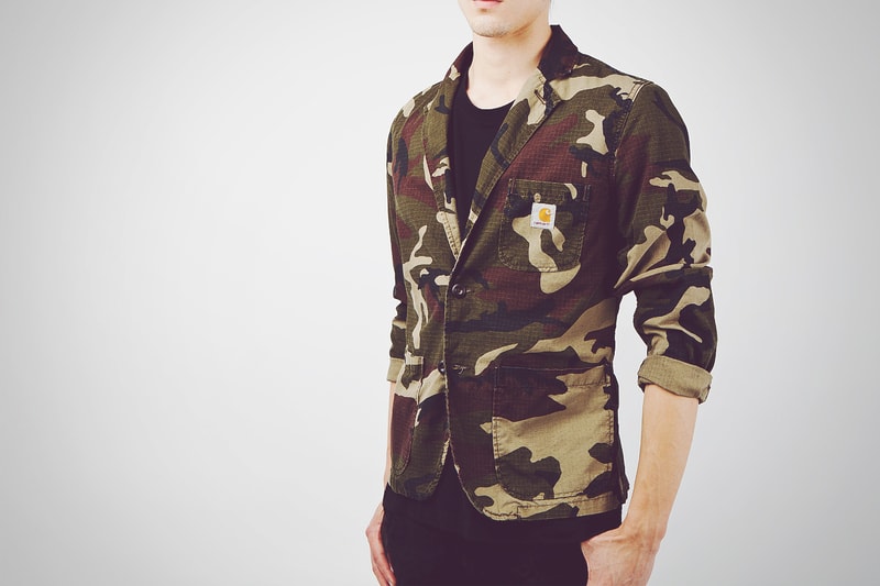 Carhartt WIP 2013 春季 Camo Morass Cane Blazer 西裝外套