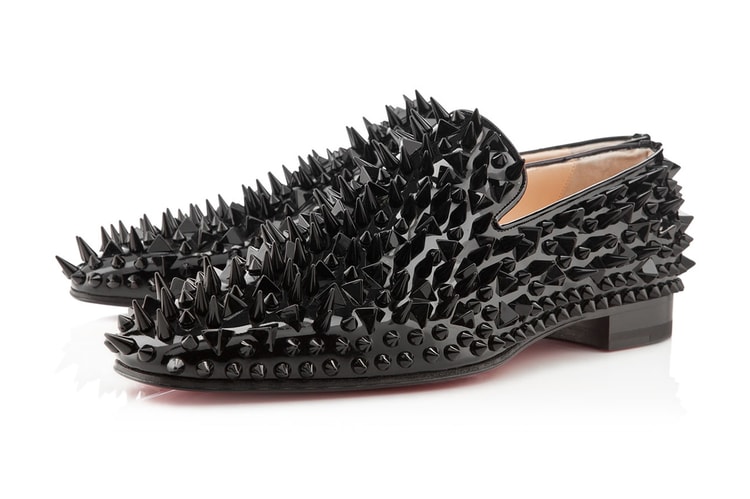 Christian Louboutin 2013 年春夏季 Dandy Pik Pik Flat Black Patent 鞋款