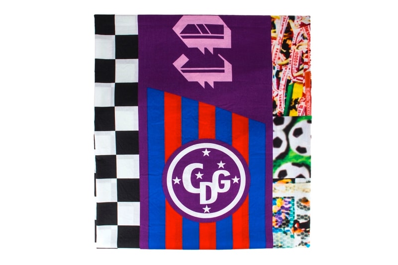 COMME des GARCONS 2013 春夏 Patchwork Soccer Flags 圍巾