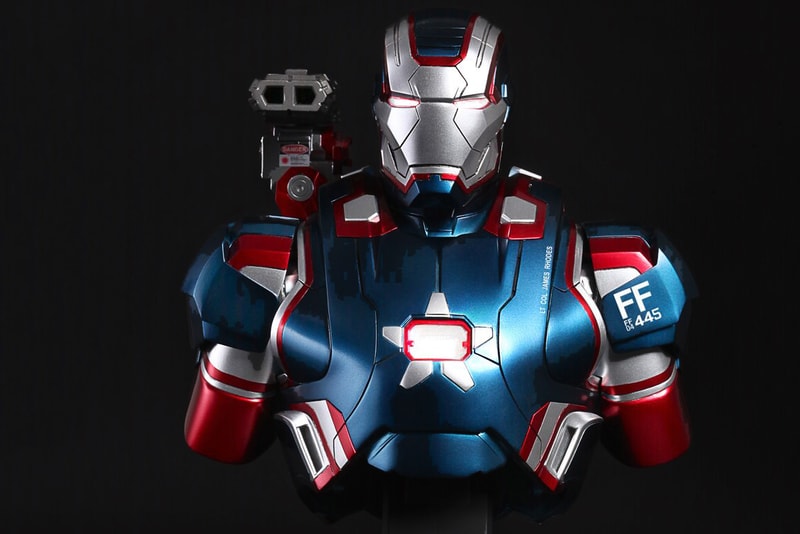 Hot Toys Iron Man 3 "Iron Patriot" Collectible Bust 半身胸像