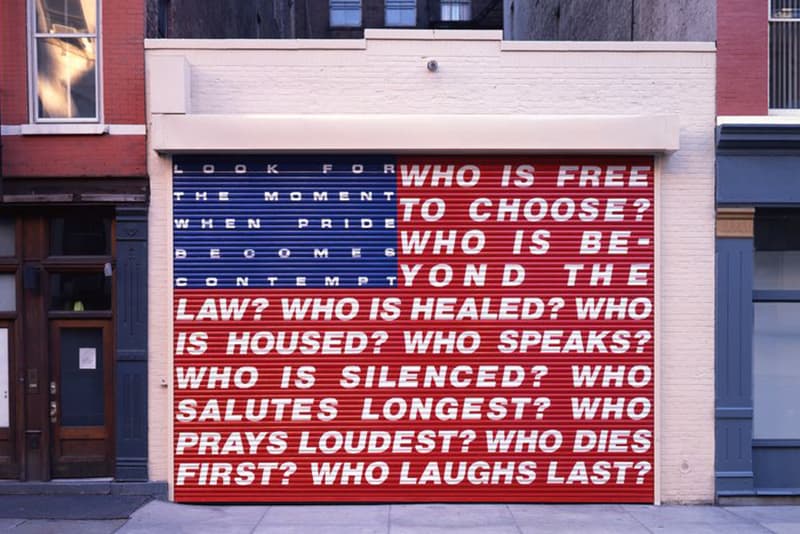 Interview Magazine 專訪女性藝術家 Barbara Kruger