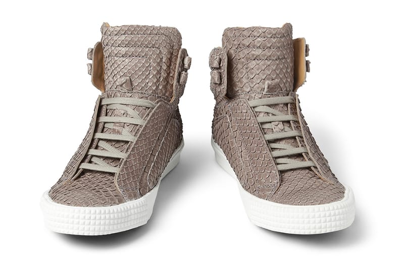 Jimmy Choo 2013 春夏 Snakeskin-Effect High Tops 高幫鞋款