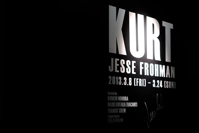 攝影師 Jesse Frohman 於  Opening Ceremony Tokyo 舉辦 「KURT」攝影展現場回顧！