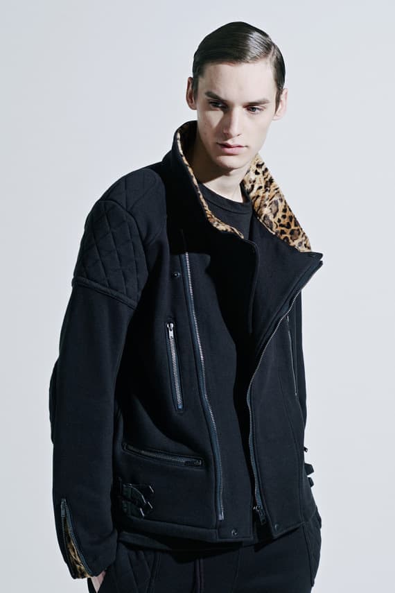 BLACK SENSE MARKET x NEIGHBORHOOD 2013 春季 “Thunderbolt” Riders Sweat Jacket 新款機車夾克