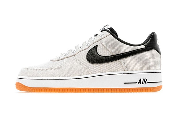 Nike 2013 春夏 Air Force 1 Low White Canvas 鞋款