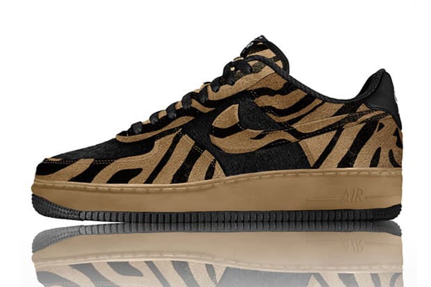 Nike Air Force 1 iD 新增動物紋設計選項