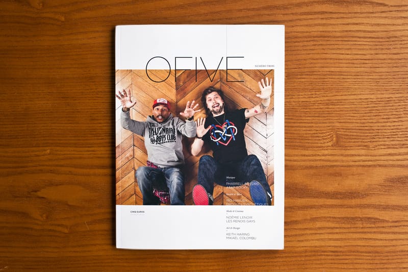 O FIVE Magazine Issue 3 featuring Pharrell Williams &amp; Pedro Winter