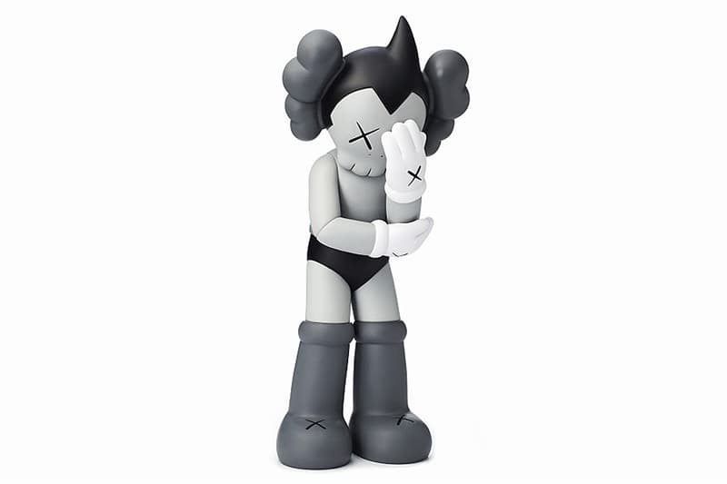 OriginalFake KAWS 2013 Astro Boy Companion Grey 灰階設計公仔玩偶