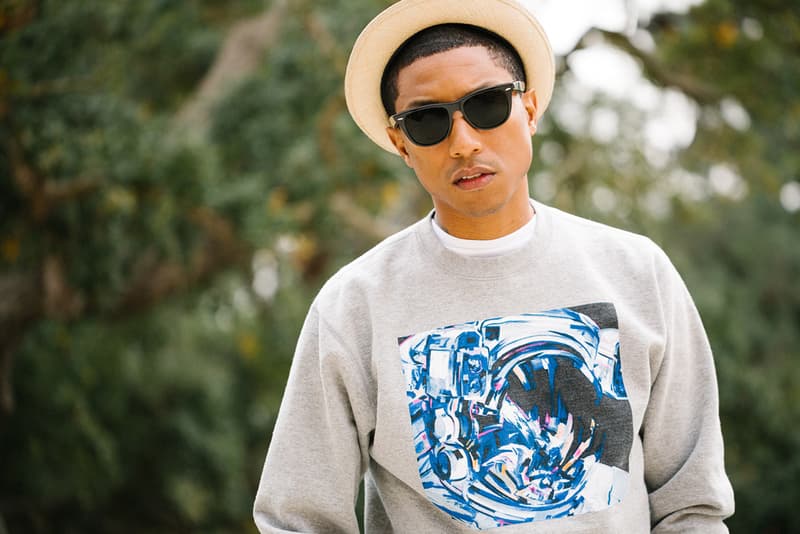 Pharrell 親身演繹 Michael Kagan for Billionaire Boys Club 聯名合作企劃
