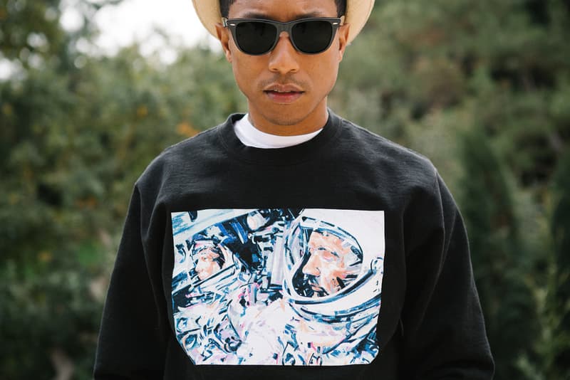 Pharrell 親身演繹 Michael Kagan for Billionaire Boys Club 聯名合作企劃