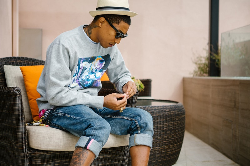 Pharrell 親身演繹 Michael Kagan for Billionaire Boys Club 聯名合作企劃
