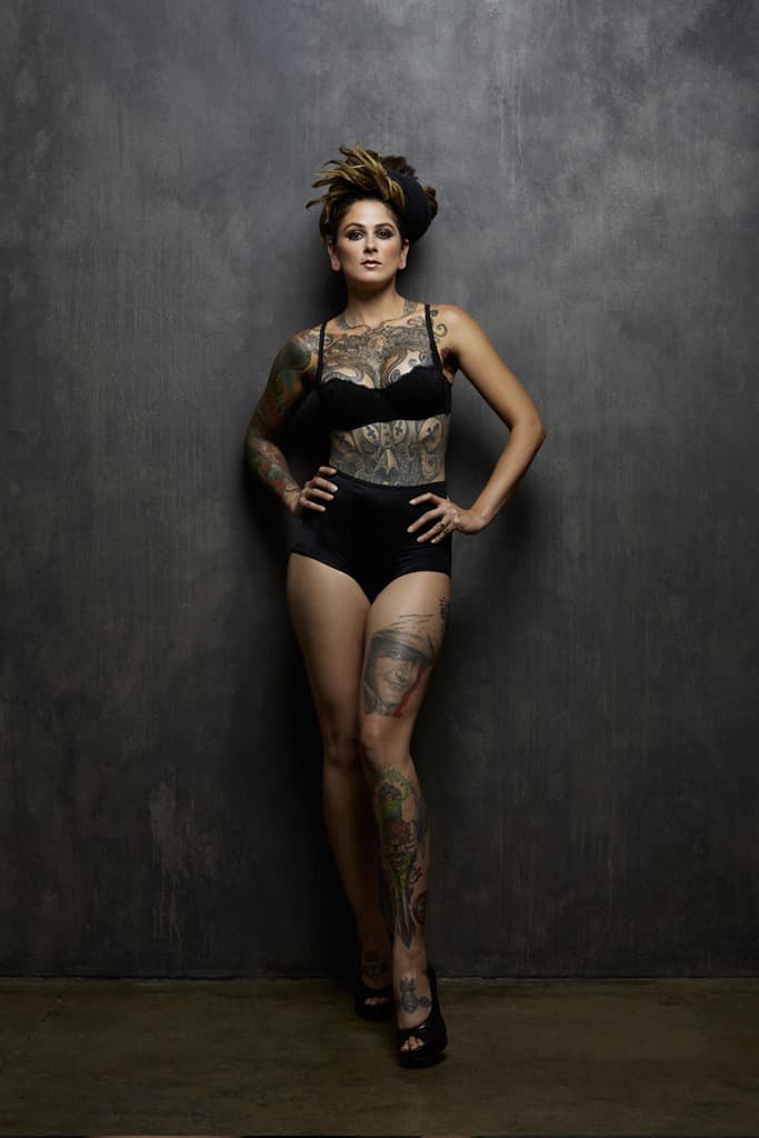 Rick Genest 擔任 Rebel Ink Magazine 三月號封面人物 (NSFW)