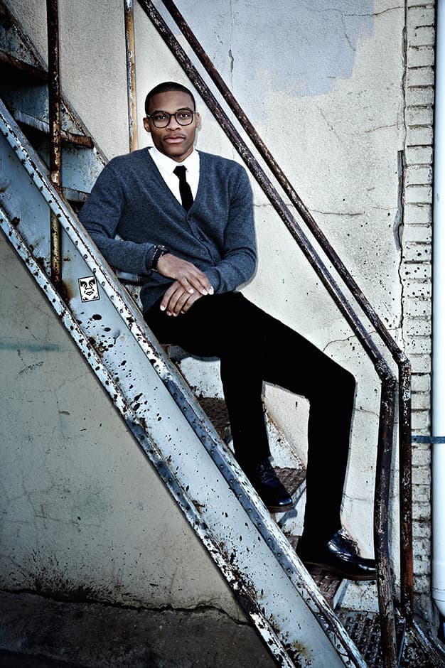 美國籃球明星 Russell Westbrook 接受《Flaunt Magazine》專訪兼任封面人物