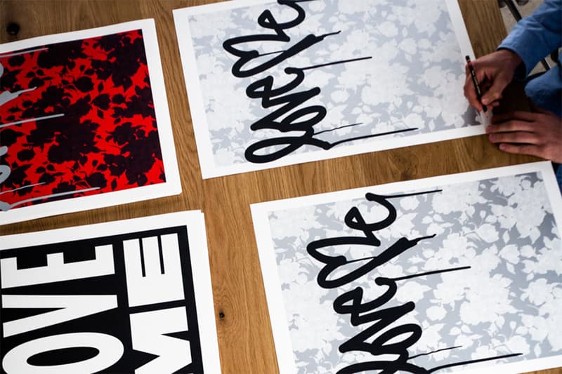 Saturdays Surf NYC x Curtis Kulig 聯名 “LOVE ME” 藝術創作