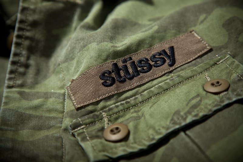 Stussy 2013 年春夏季 Jungle Camo Over Shirts