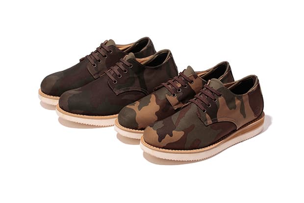 Stussy Deluxe x BePositive 2013 年春夏季 "Camo &amp; Dot" 系列別注鞋款