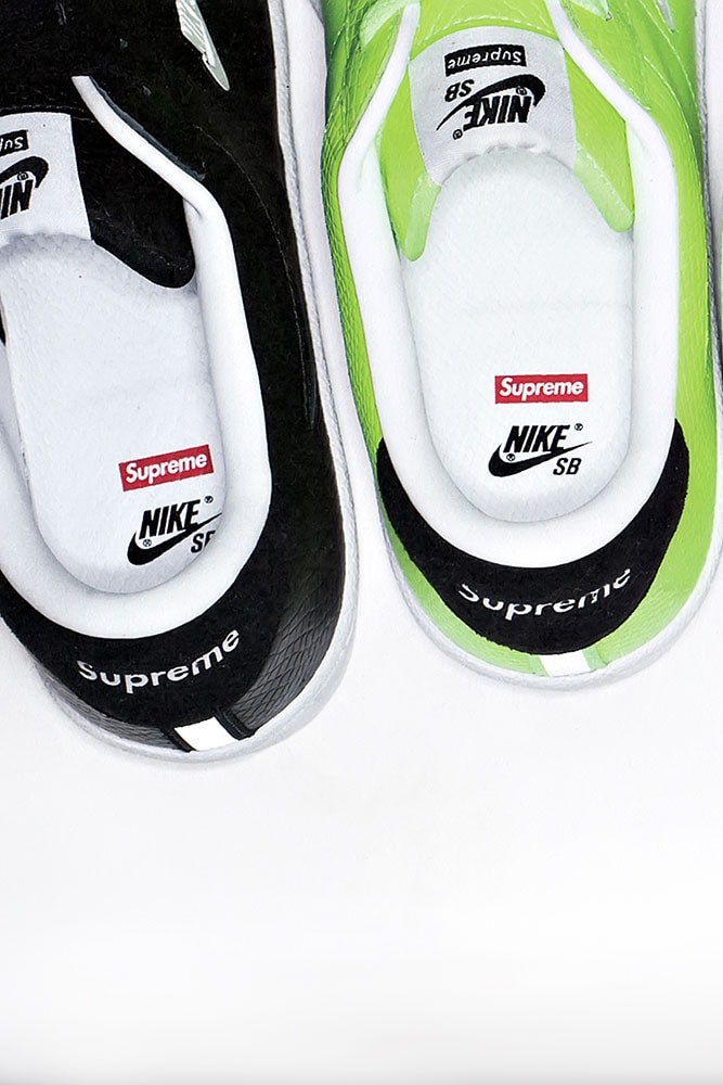 Supreme x Nike SB Tennis Classic 聯名別注鞋履預覽