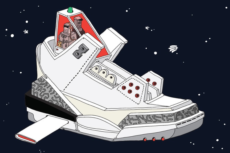 藝術家 Ghica Popa 打造 Space Sneaker Project 玩味插畫系列