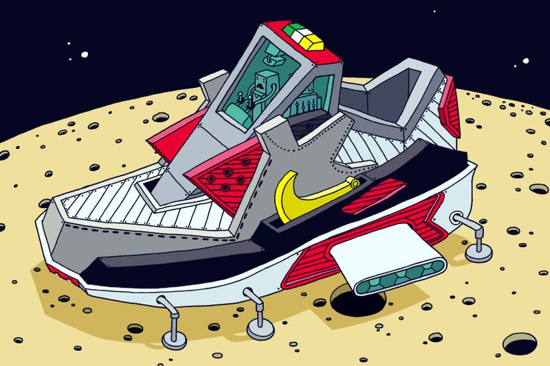 藝術家 Ghica Popa 打造 Space Sneaker Project 玩味插畫系列